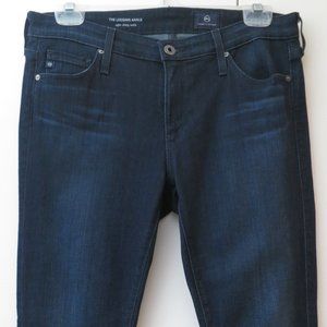 A.G. The Legging Ankle Women's Super Skinny Ankle Dark Wash Jeans 28R